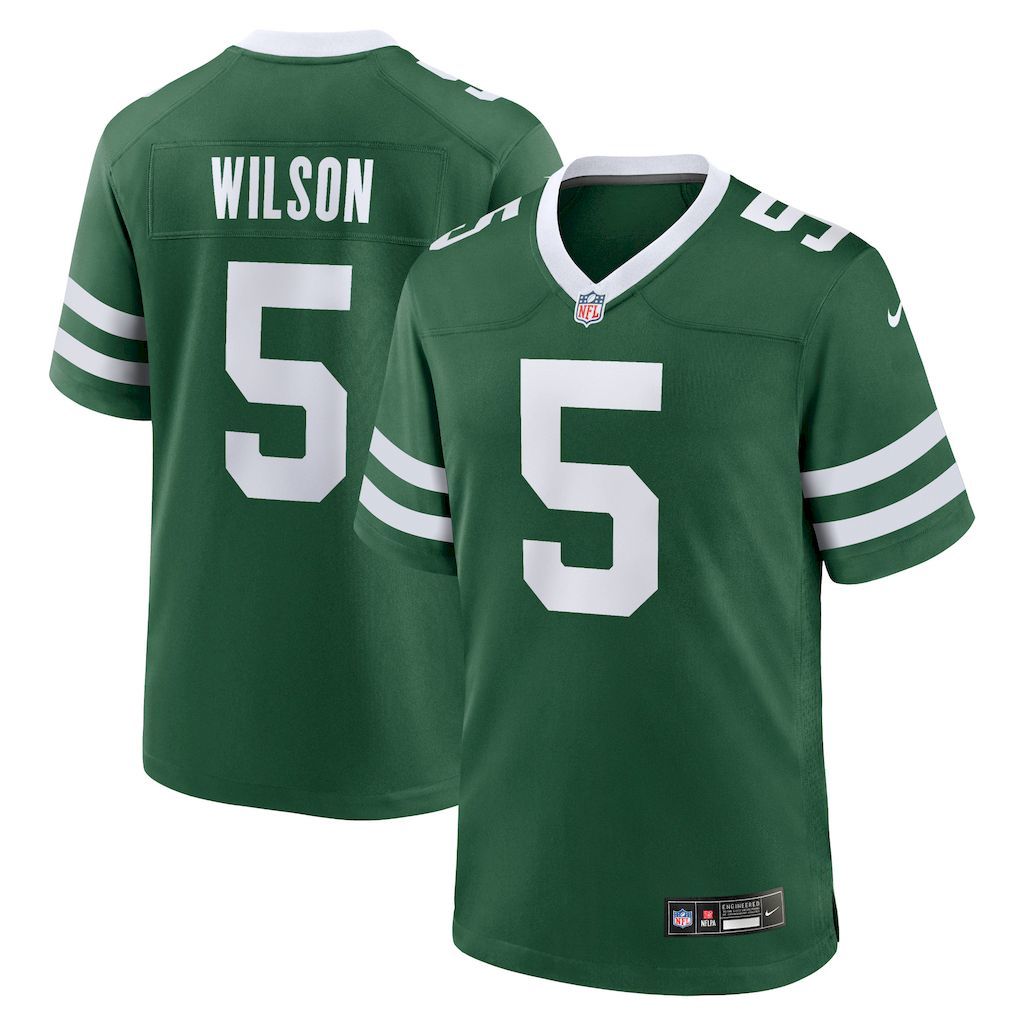 Mens New York Jets Garrett Wilson Nike Legacy Green Game Jersey.jpg