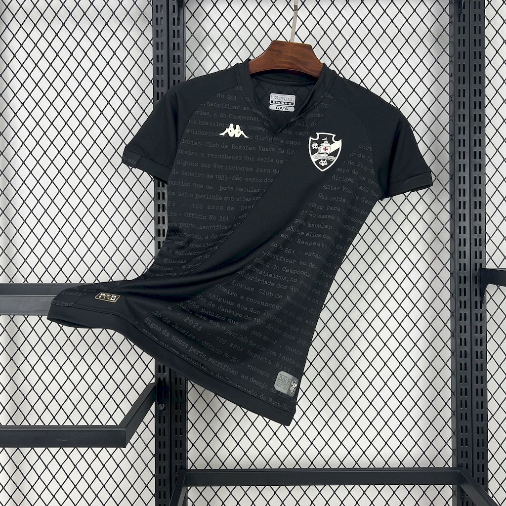 Vasco Da Gama 2024/25 Womens Black goalkeeper uniform Jersey S-XXL