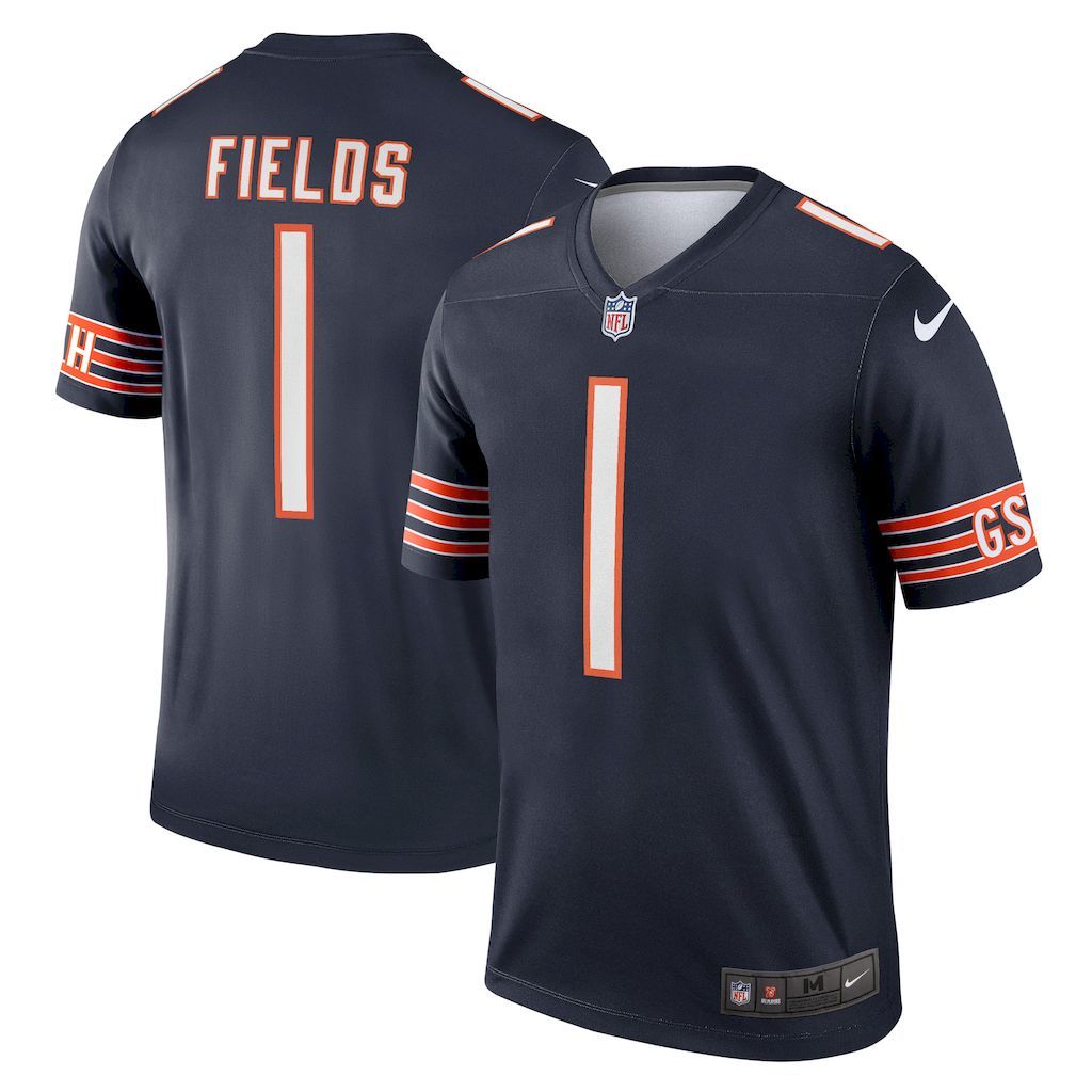 Mens Chicago Bears Justin Fields Nike Navy Legend Jersey.jpg