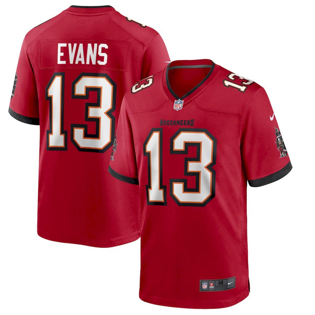 Mens Tampa Bay Buccaneers Mike Evans Nike Red Game Jersey.jpg