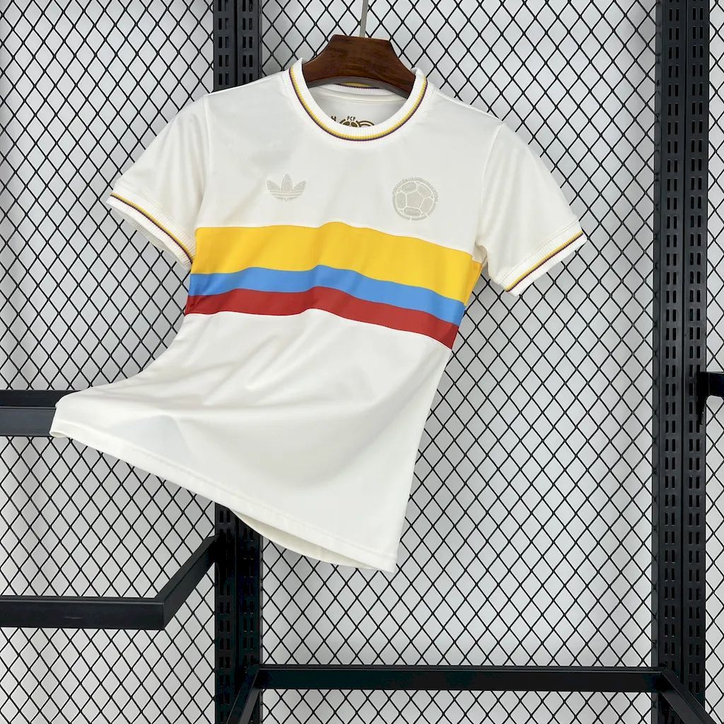 Colombia 2024/25 100th Anniversary Womens Jersey S-XXL