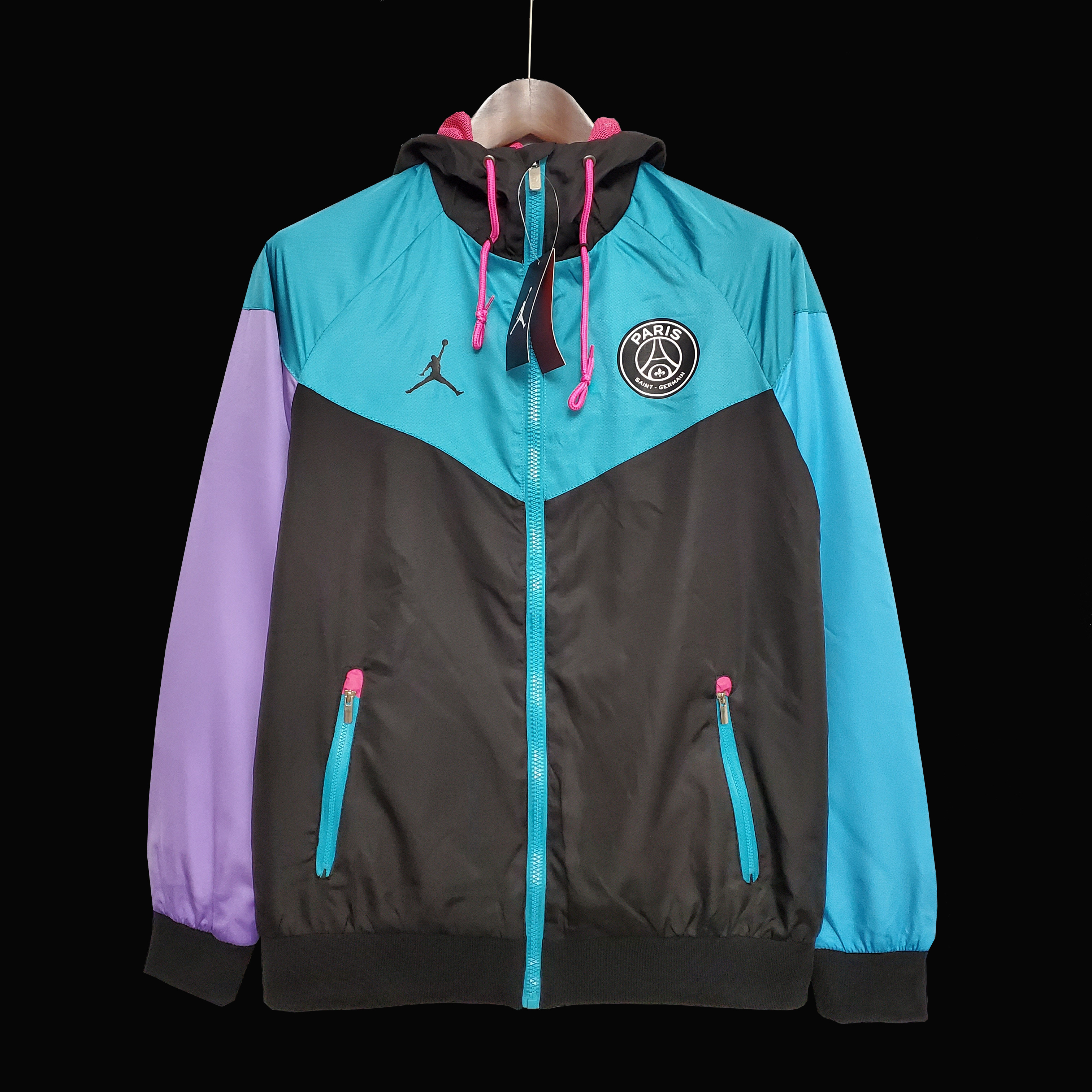 Windbreaker PSG Black Blue Purple S-XXL