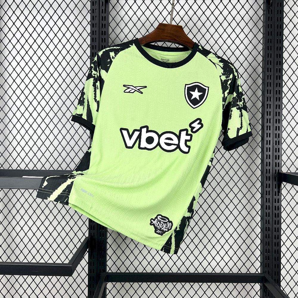 Botafogo 2025/26 Pre-match training Light green Jersey