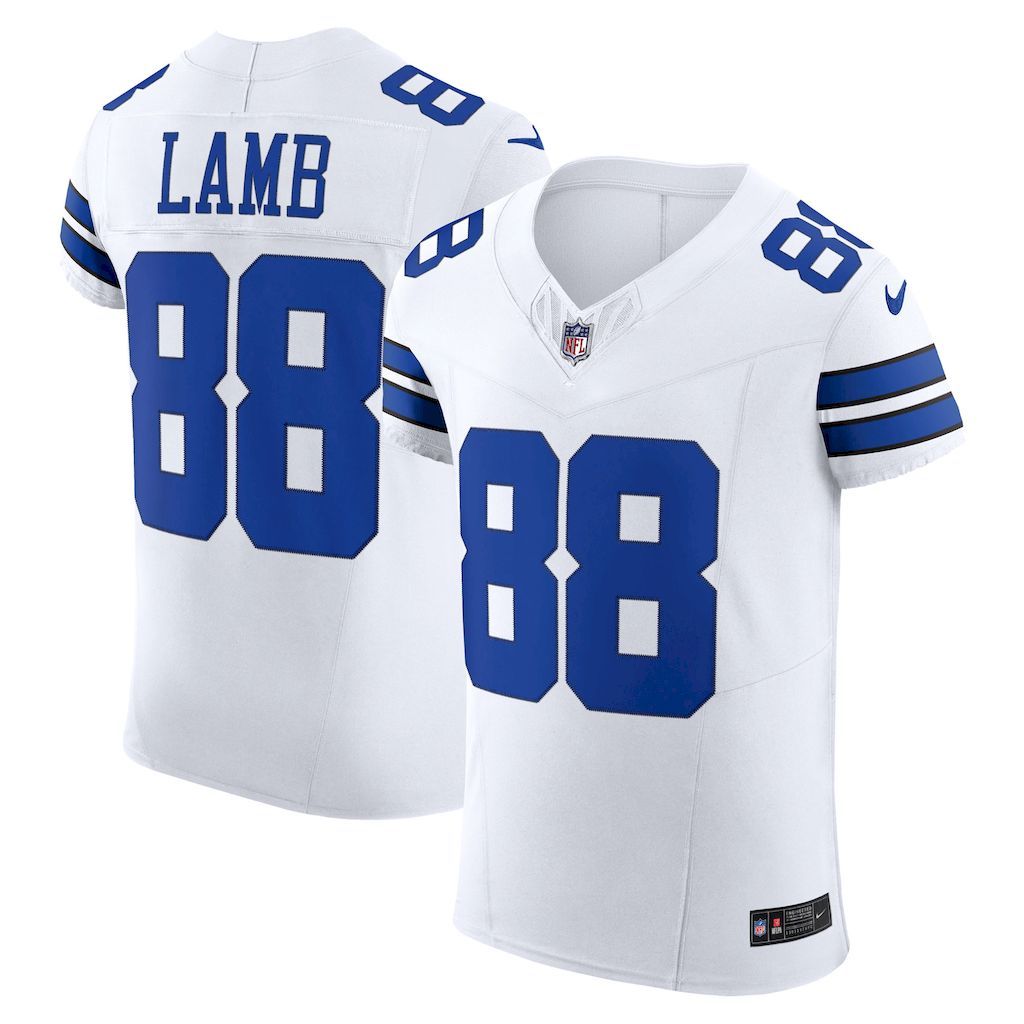 Mens Dallas Cowboys CeeDee Lamb Nike White Vapor F.U.S.E. Elite J.jpg