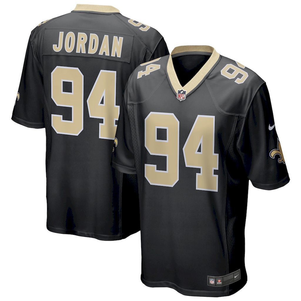 Mens New Orleans Saints Cameron Jordan Nike Black Game Jersey.jpg