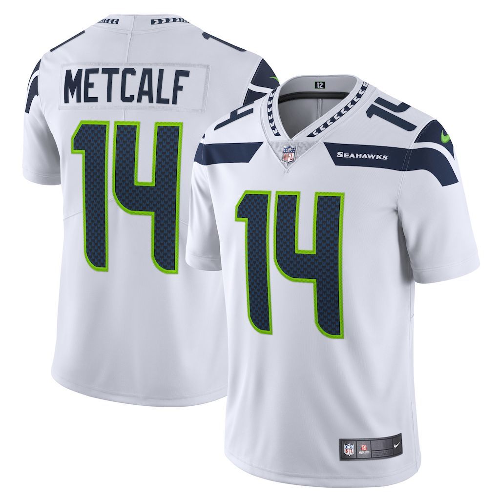 Mens Seattle Seahawks DK Metcalf Nike White Vapor Limited Jersey.jpg