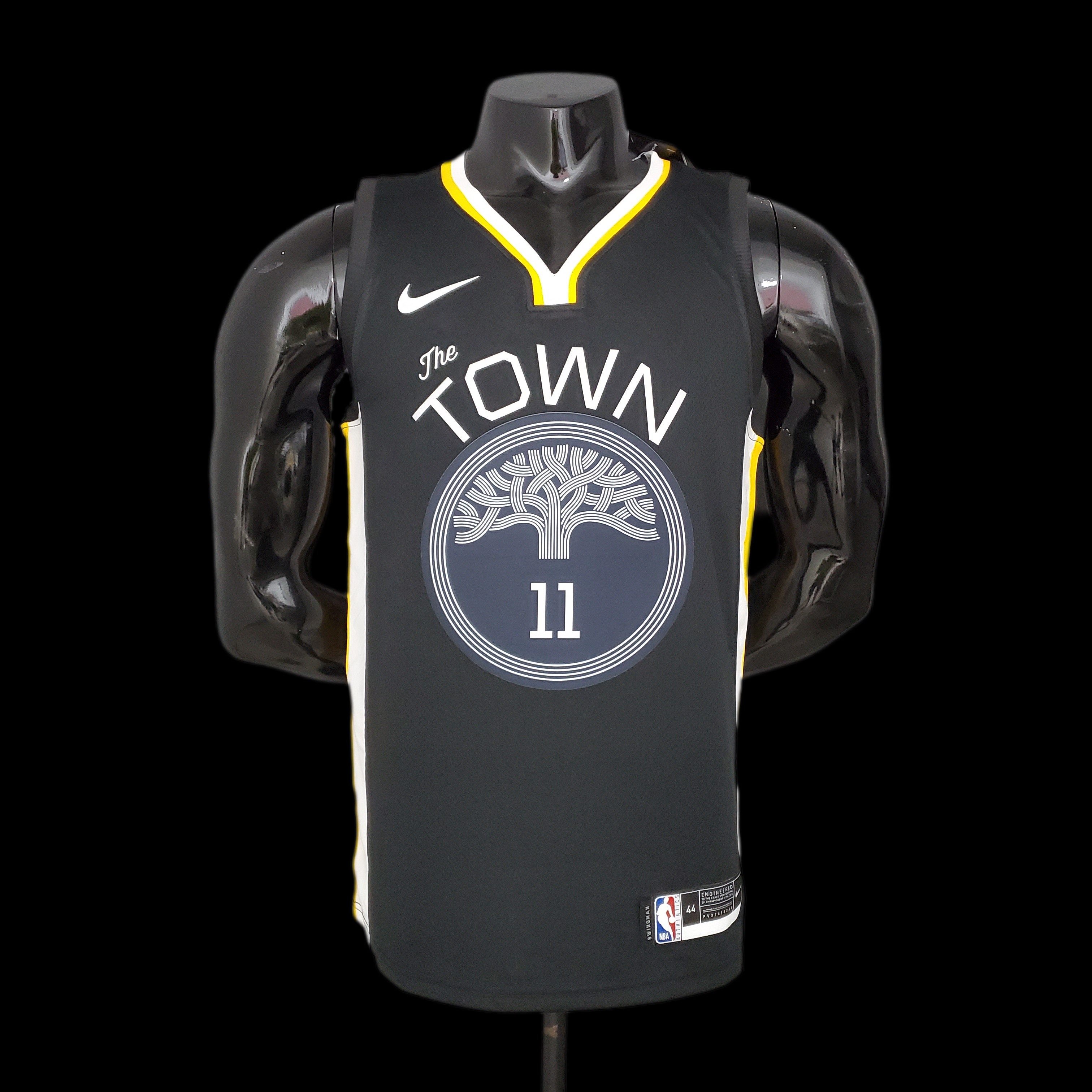 THOMPSON#11 Golden State Warriors black NBA jersey Size:S-XXL