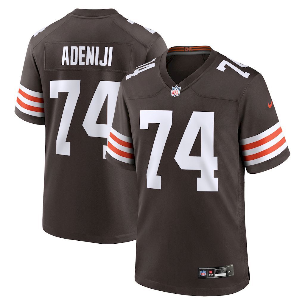 Mens Cleveland Browns Hakeem Adeniji Nike  Brown  Game Jersey.jpg