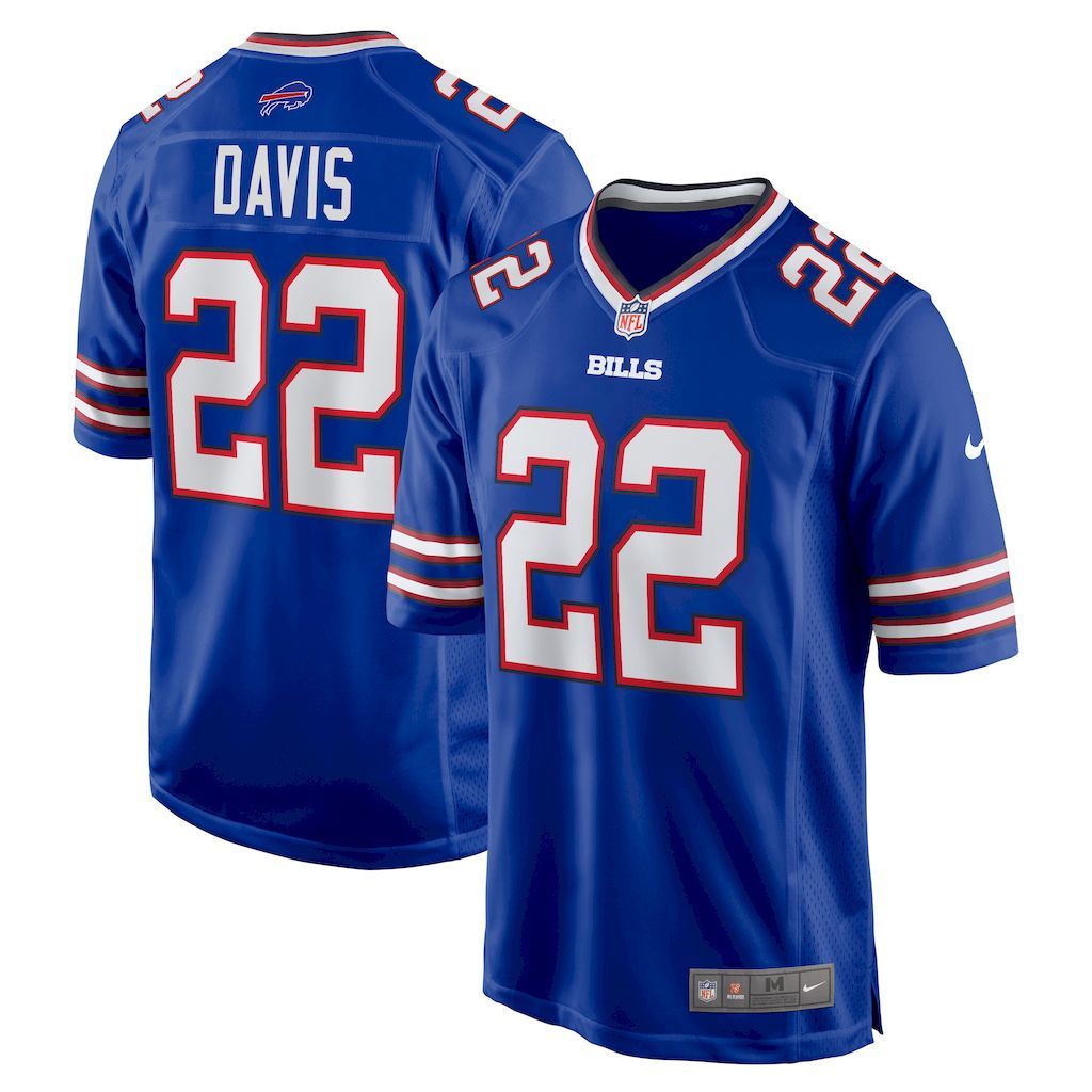 Mens Buffalo Bills Ray Davis Nike  Royal Game Jersey.jpg
