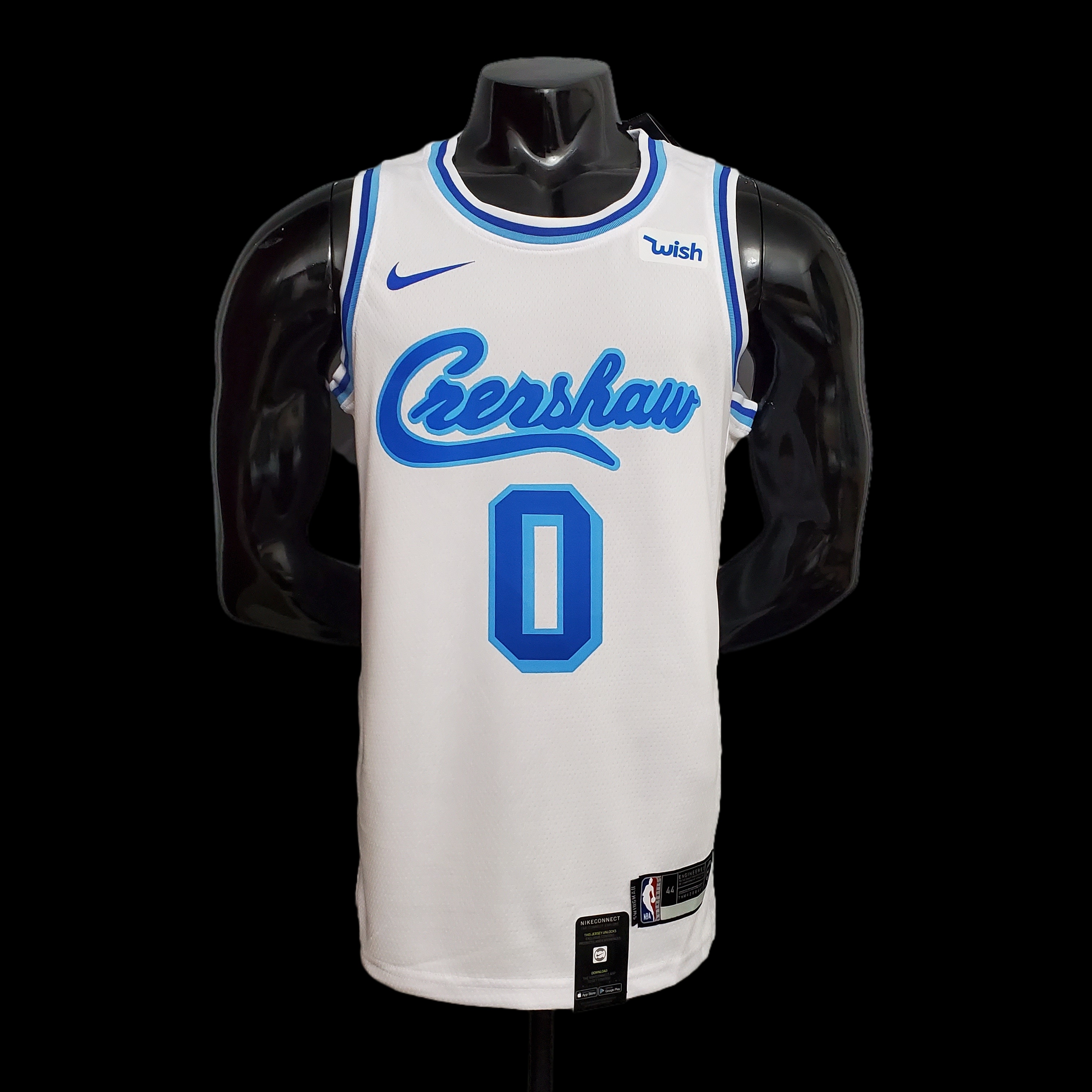 new KUZMA #0 Lakers white NBA jersey Size:XS-XXL Nike connect recognition