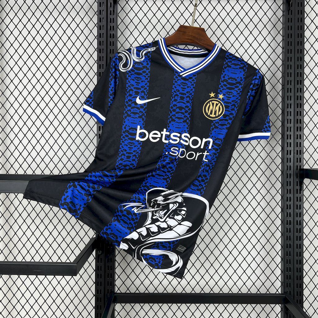 Inter Milan 2024/25 White Mamba Special Edition Jersey S-XXL