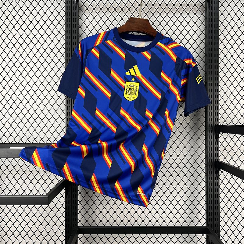 Mens Spain 2026 World Cup Pre-match Jersey