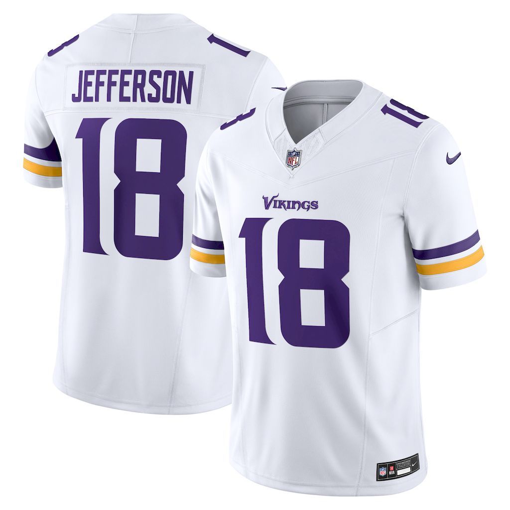 Mens Minnesota Vikings Justin Jefferson Nike White Vapor F.U.S.E..jpg