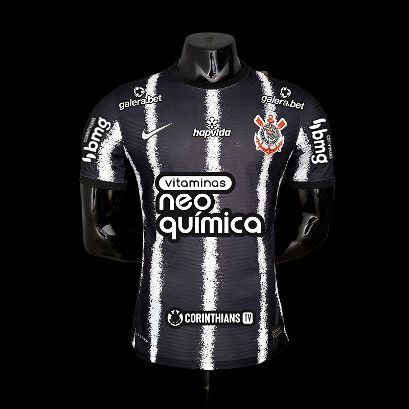 21/22 all sponsor player version Corinthians away S-XXL