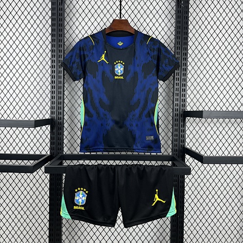 Kids Brazil 2026 World Cup Away Kit
