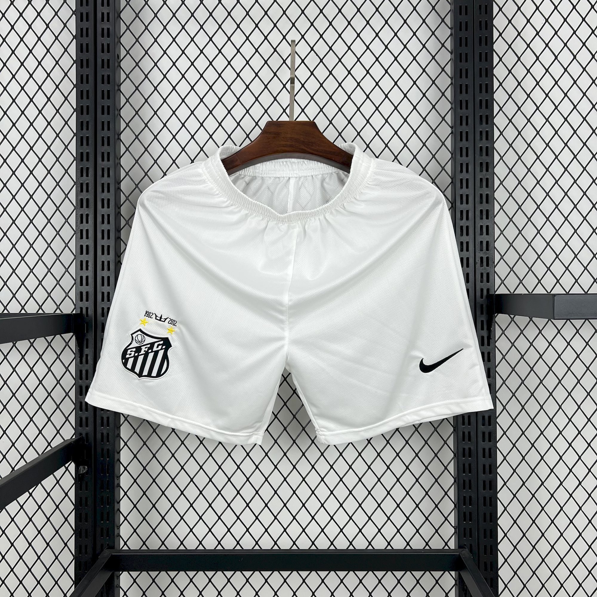 Santos 2011/12 Home Retro Shorts