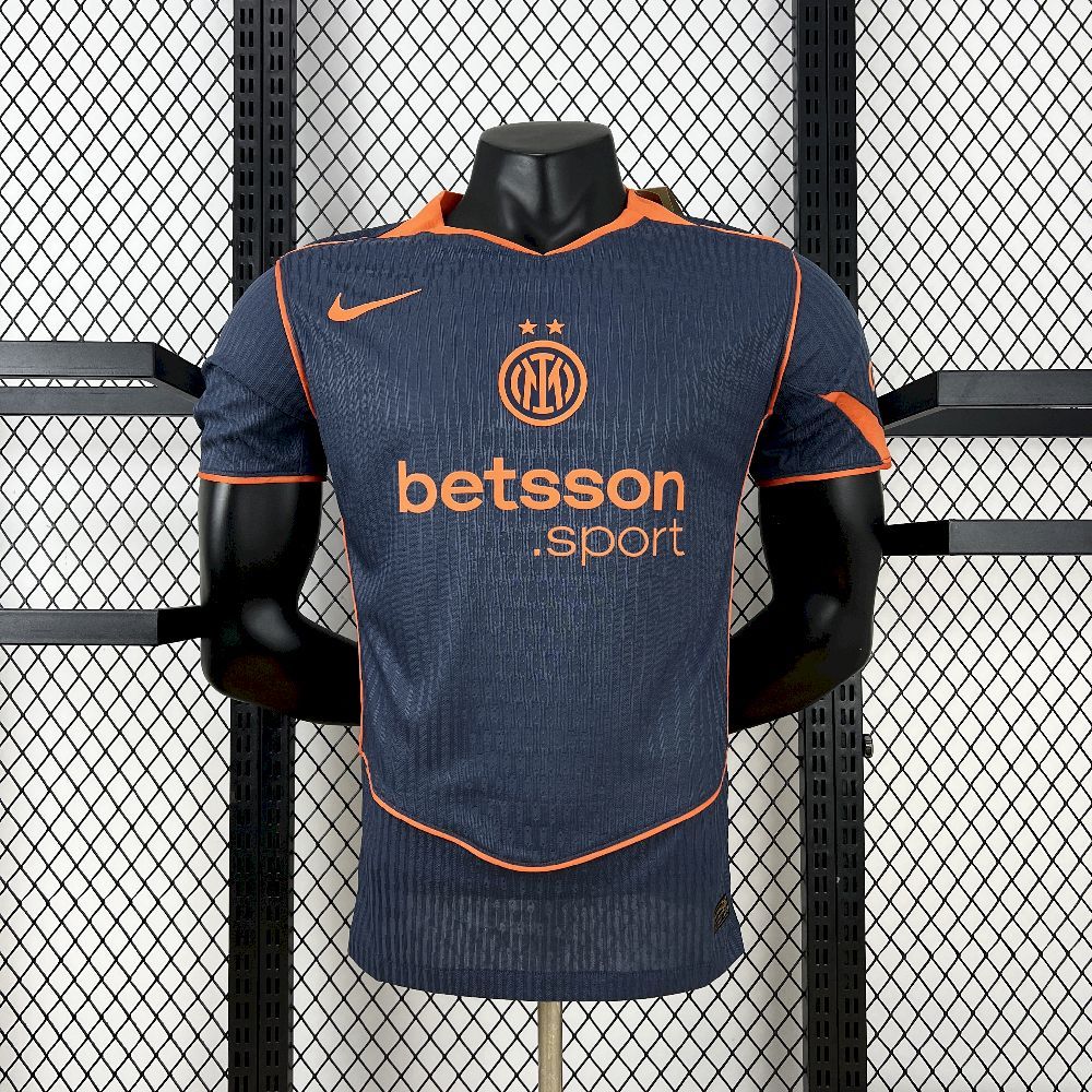 Mens Inter Milan 2025/26 Third Jersey Player Version