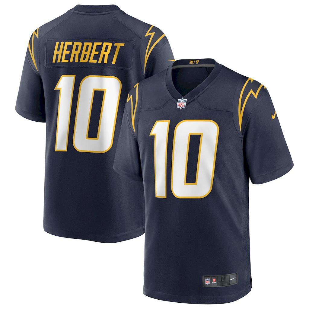 Mens Los Angeles Chargers Justin Herbert Nike Navy Alternate Game.jpg