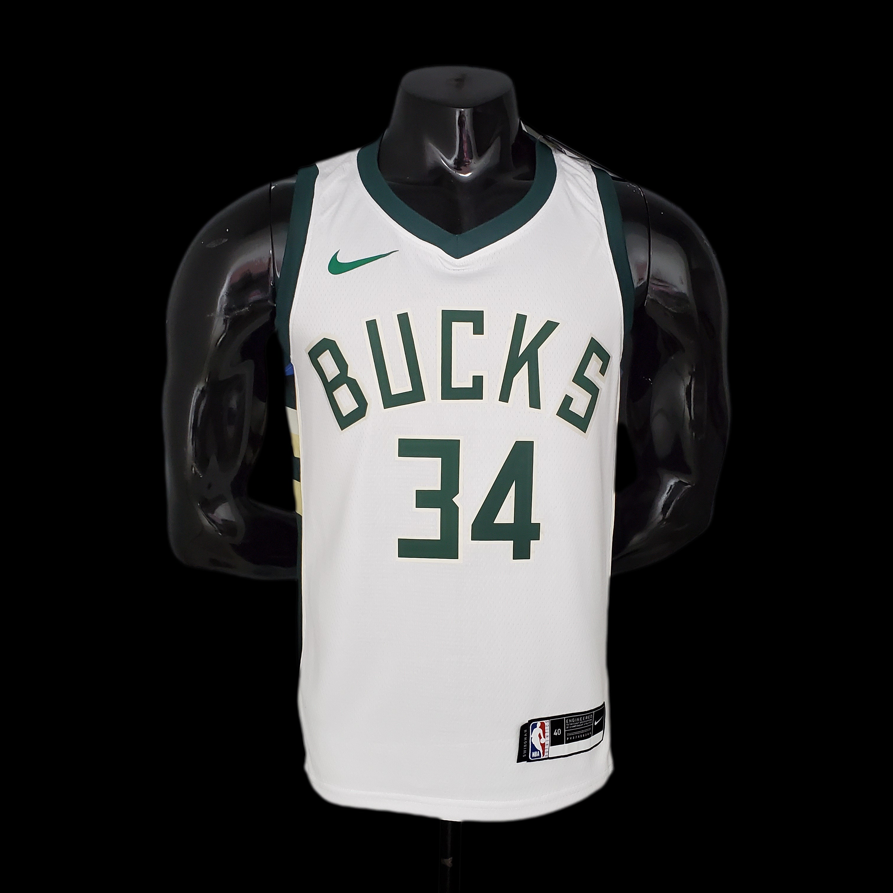 2021 Antetokounmpo #34 BUCKS Home White NBA Jersey S-XXL