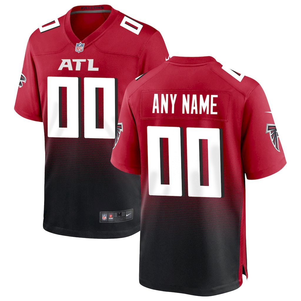 Mens Atlanta Falcons Nike Red Alternate Custom Game Jersey.jpg