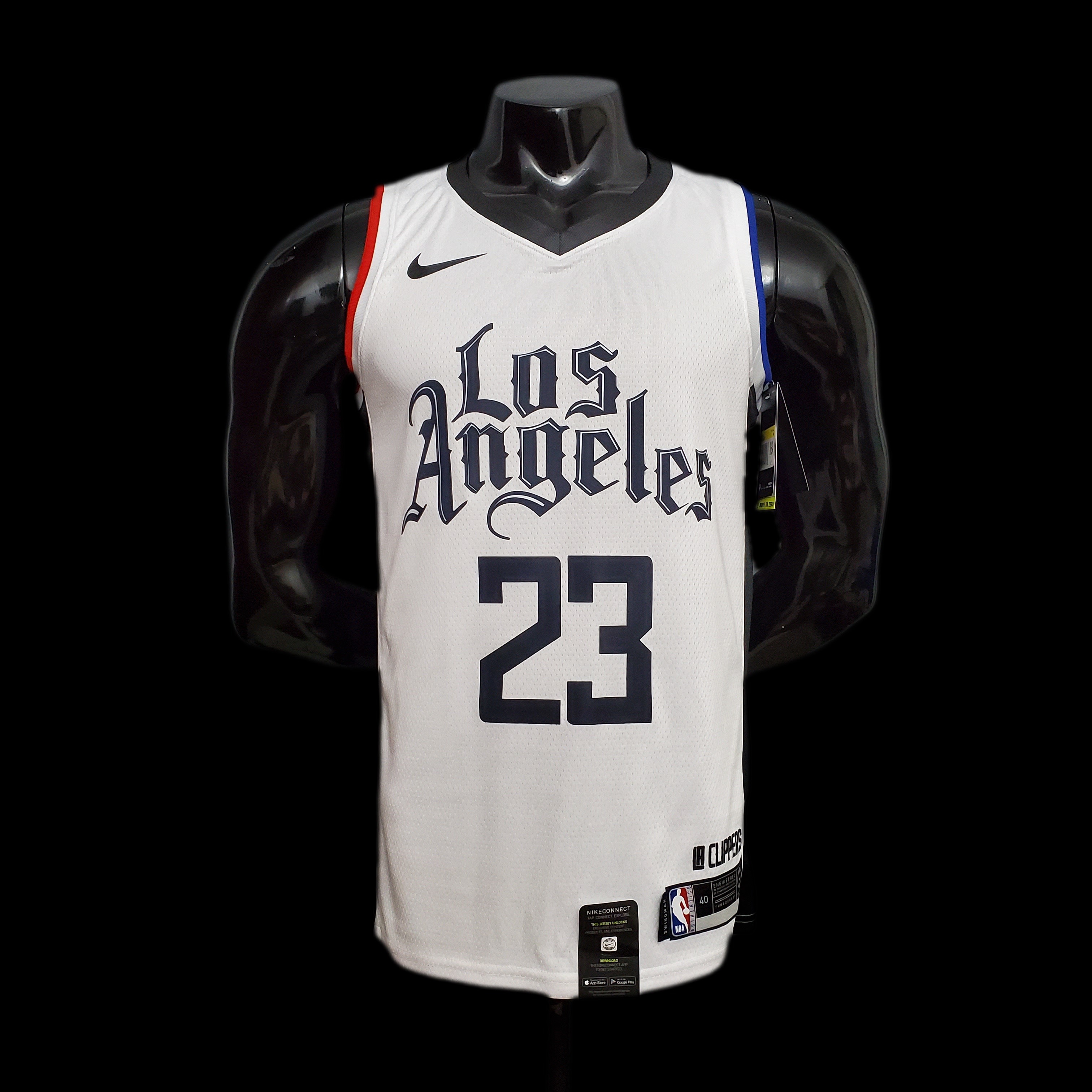 WILLIAMS#23 Los Angeles Clippers white NBA jersey Size:XS-XXL Nike connect recognition