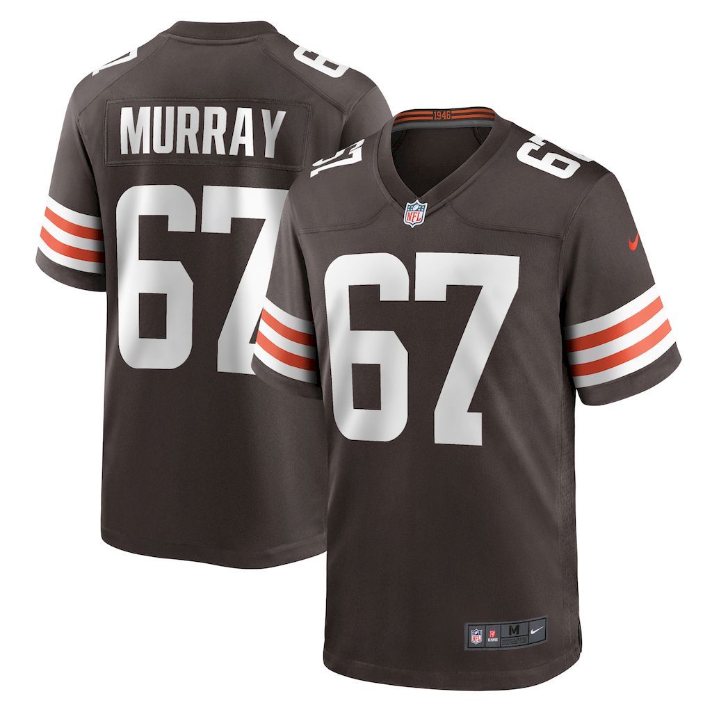 Mens Cleveland Browns Justin Murray Nike  Brown Team Game Jersey.jpg