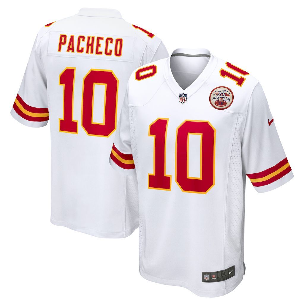 Mens Kansas City Chiefs Isiah Pacheco Nike White Away Game Player.jpg