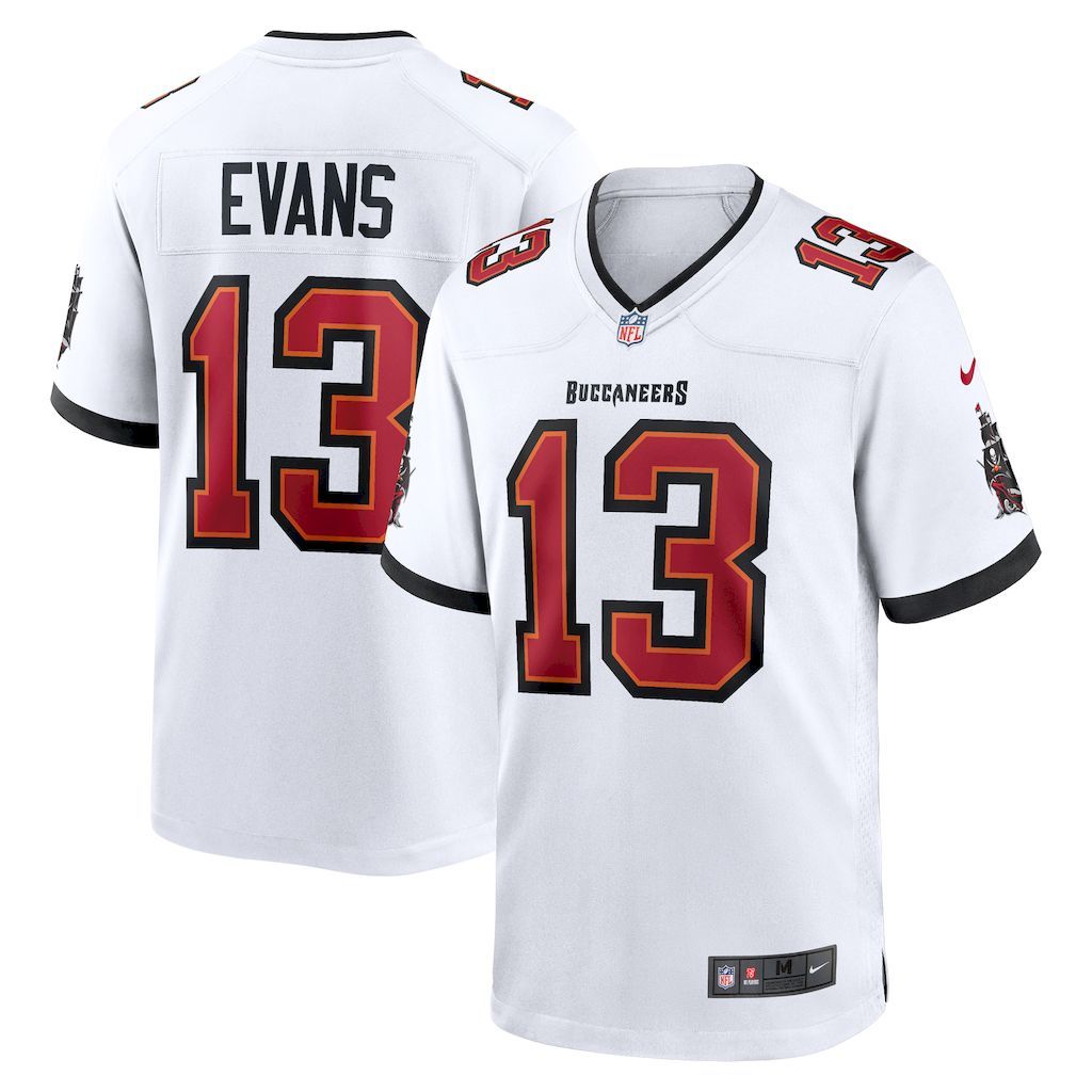 Mens Tampa Bay Buccaneers Mike Evans Nike  White White Game Jerse.jpg