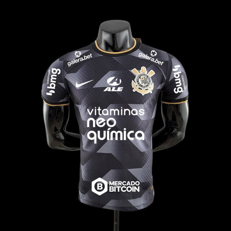 2022 player version all sponsors Corinthians away S-XXL