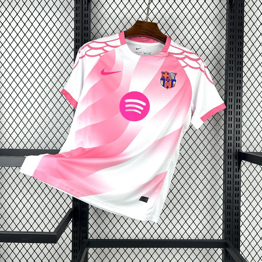 Men’s Barcelona 2025/26 pink special edition Jersey