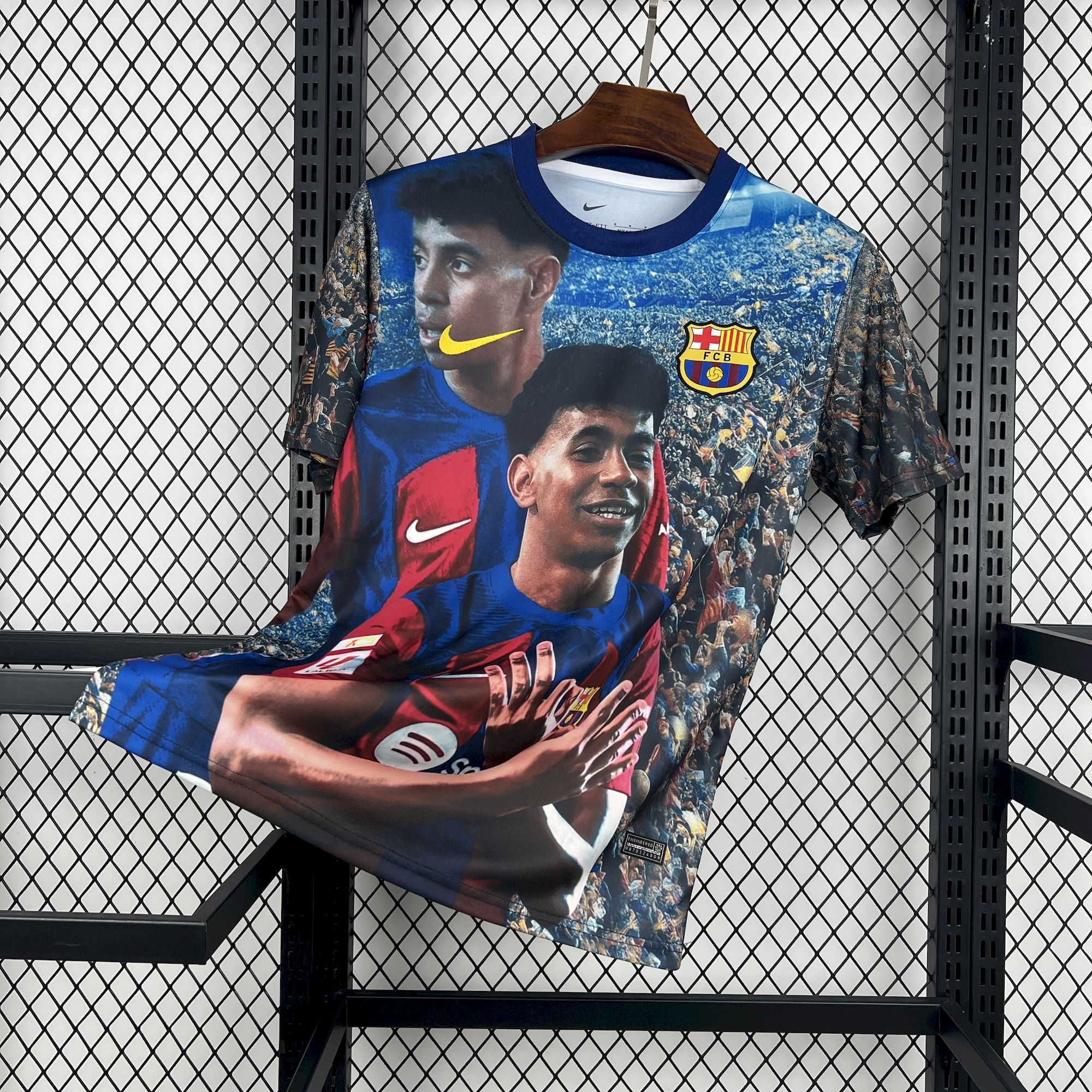 Mens Barcelona 2025/26 LAMINE YAMAL Special Jersey