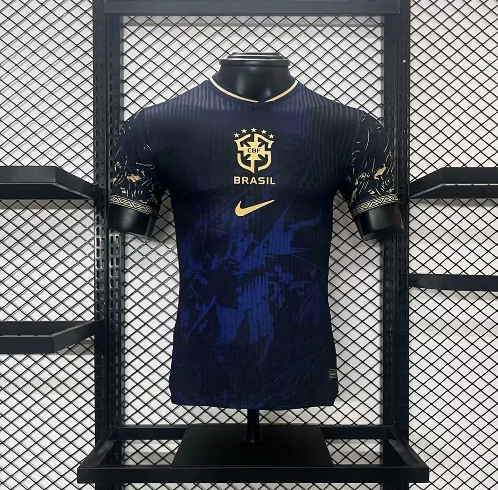 Brazil 2024/25 Blue Special Edition Jersey Player Version