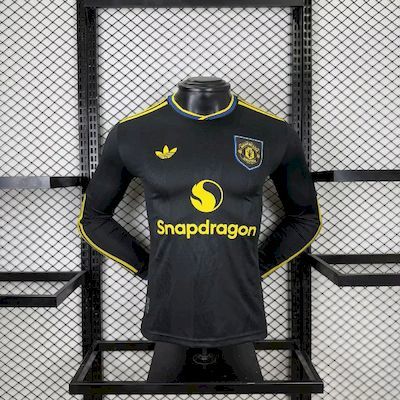 Manchester United 2025/26 Third Long Sleeves Jersey Player Version