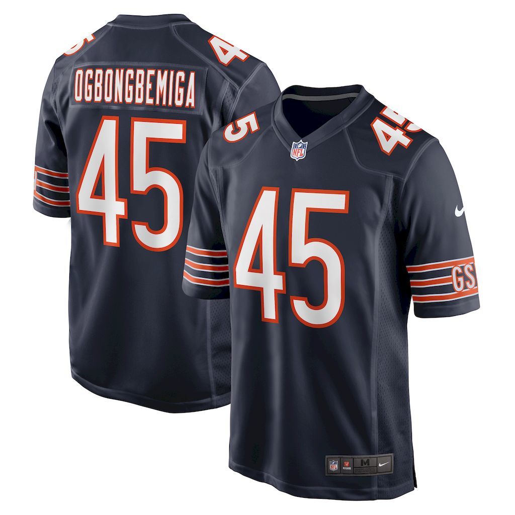 Mens Chicago Bears Amen Ogbongbemiga Nike  Navy  Game Jersey.jpg