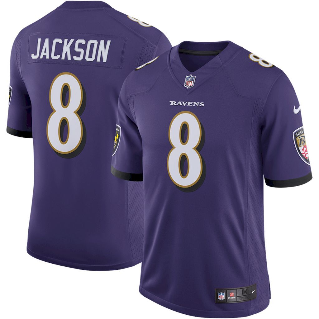 Mens Baltimore Ravens Lamar Jackson Nike Purple Speed Machine Lim.jpg