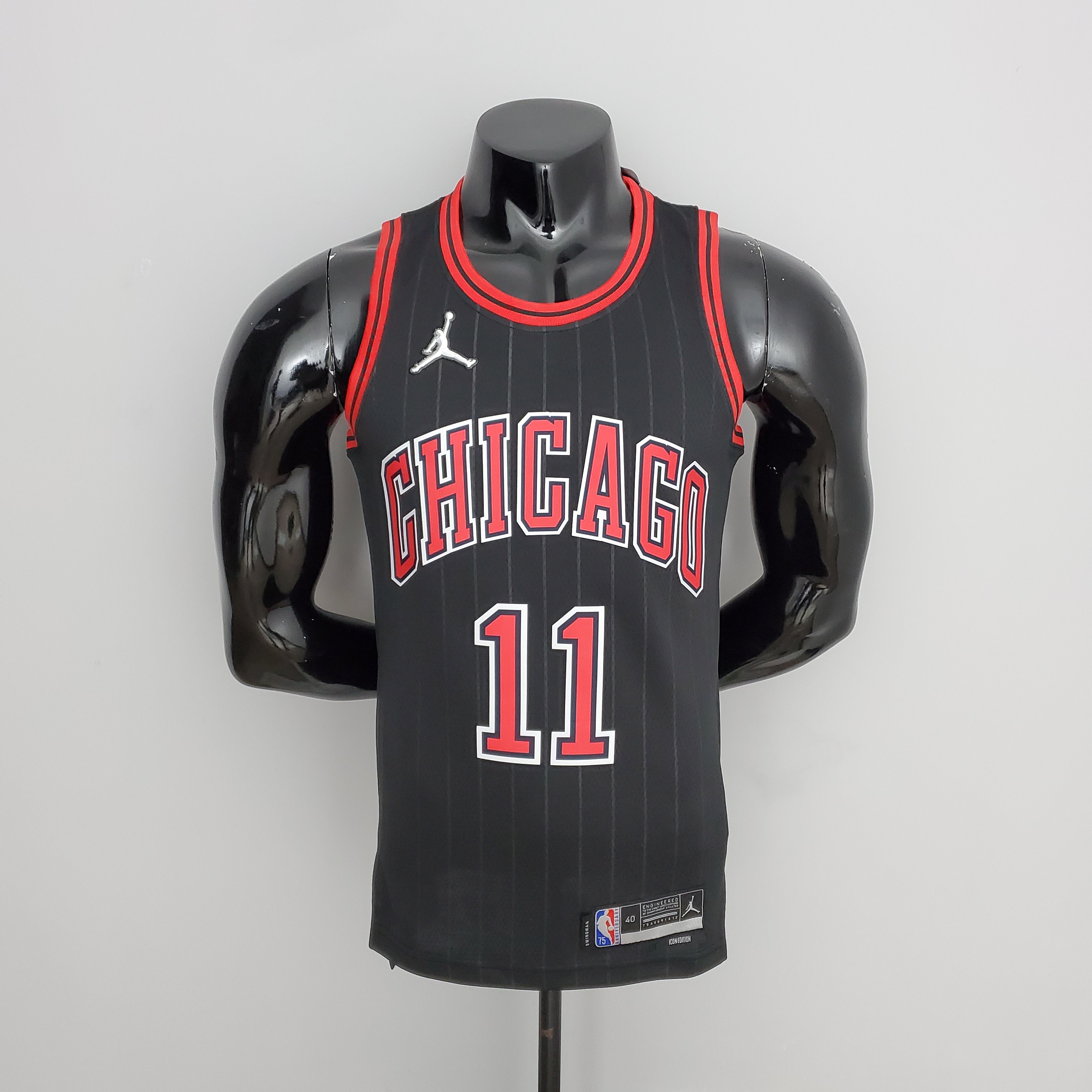 75th Anniversary DeRozan#11 Bulls Flyers Black NBA Jersey S-XXL