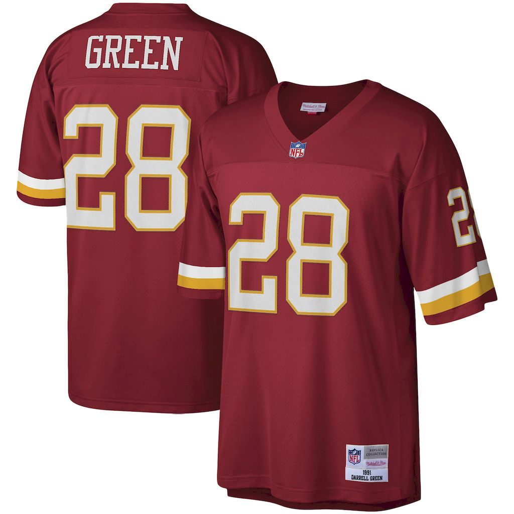 Mens Washington Football Team Darrell Green Mitchell  Ness Burgun.jpg