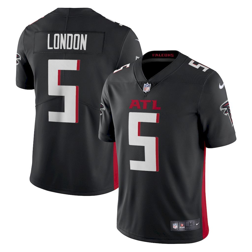 Mens Atlanta Falcons Drake London Nike Black Vapor Limited Jersey.jpg