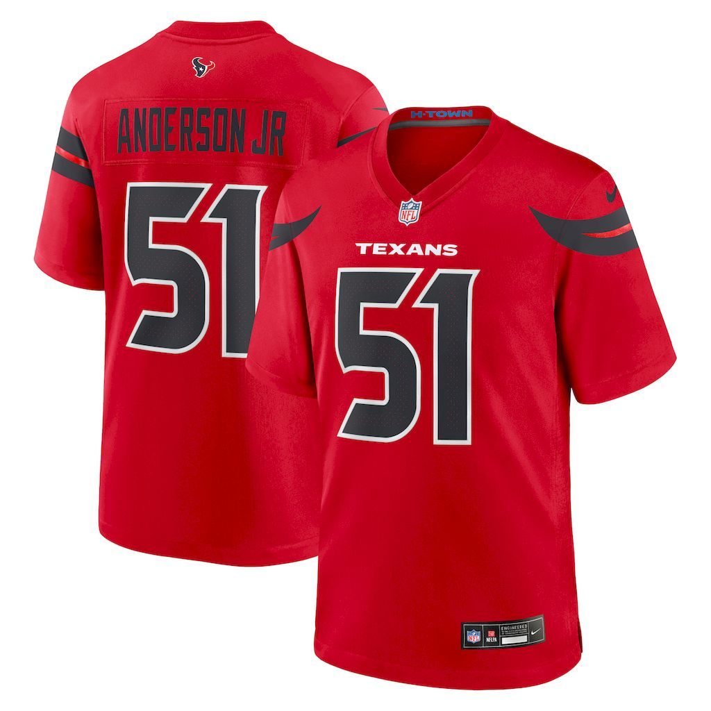 Mens Houston Texans Will Anderson Jr. Nike Red Alternate Game Jer.jpg
