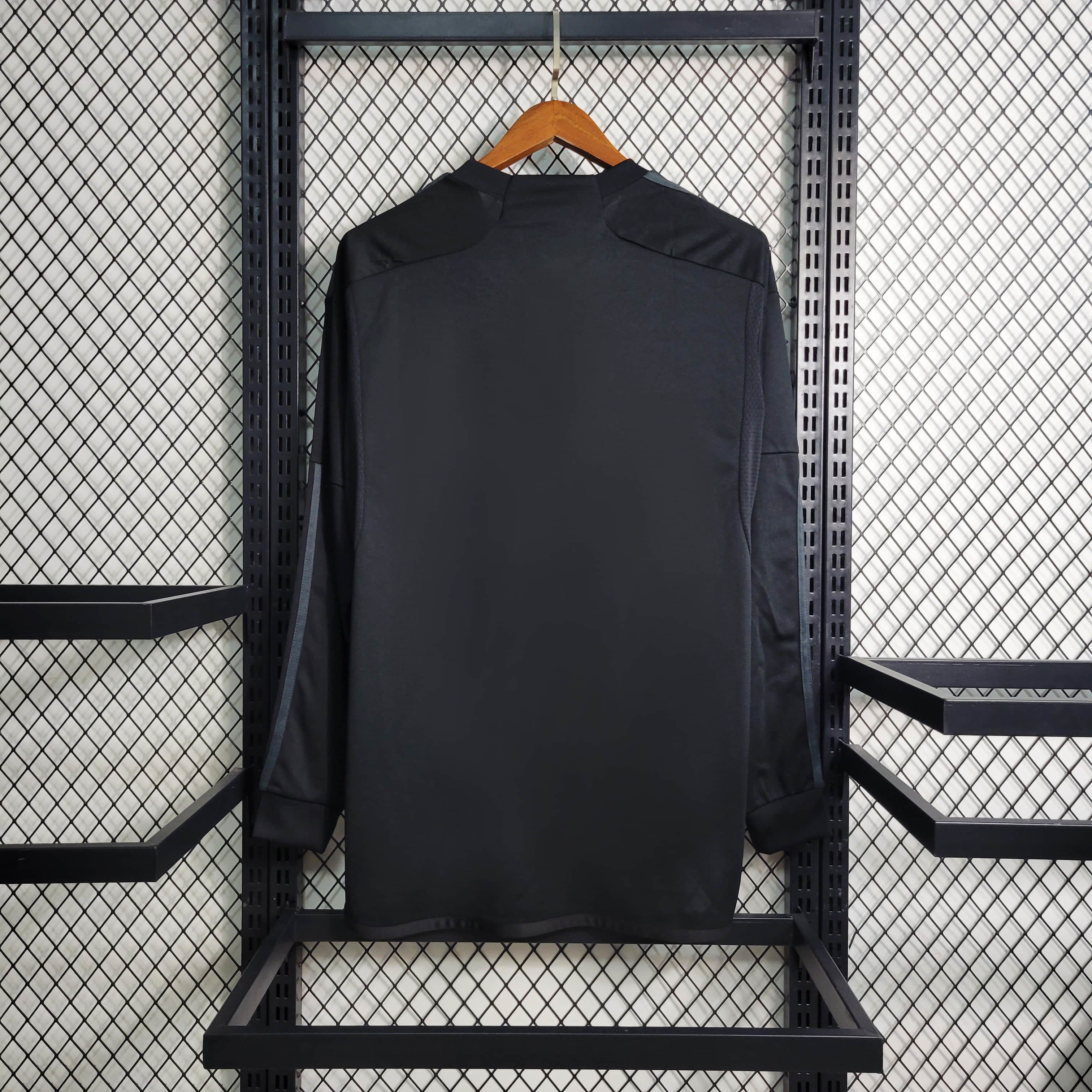 2324 Long sleeve Real Madrid Black 2 away size S-3XL (6).jpg