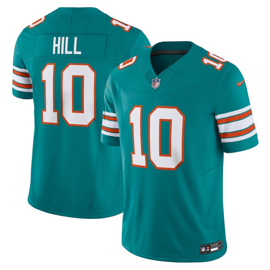 Mens Miami Dolphins Tyreek Hill Nike Aqua Vapor F.U.S.E. Limited (2).jpg