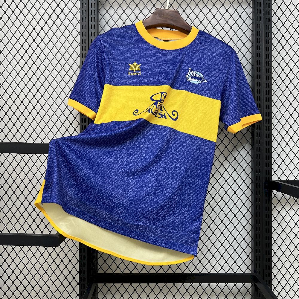 Retro Deportivo Alaves 2000/01 Champions League Final Jersey