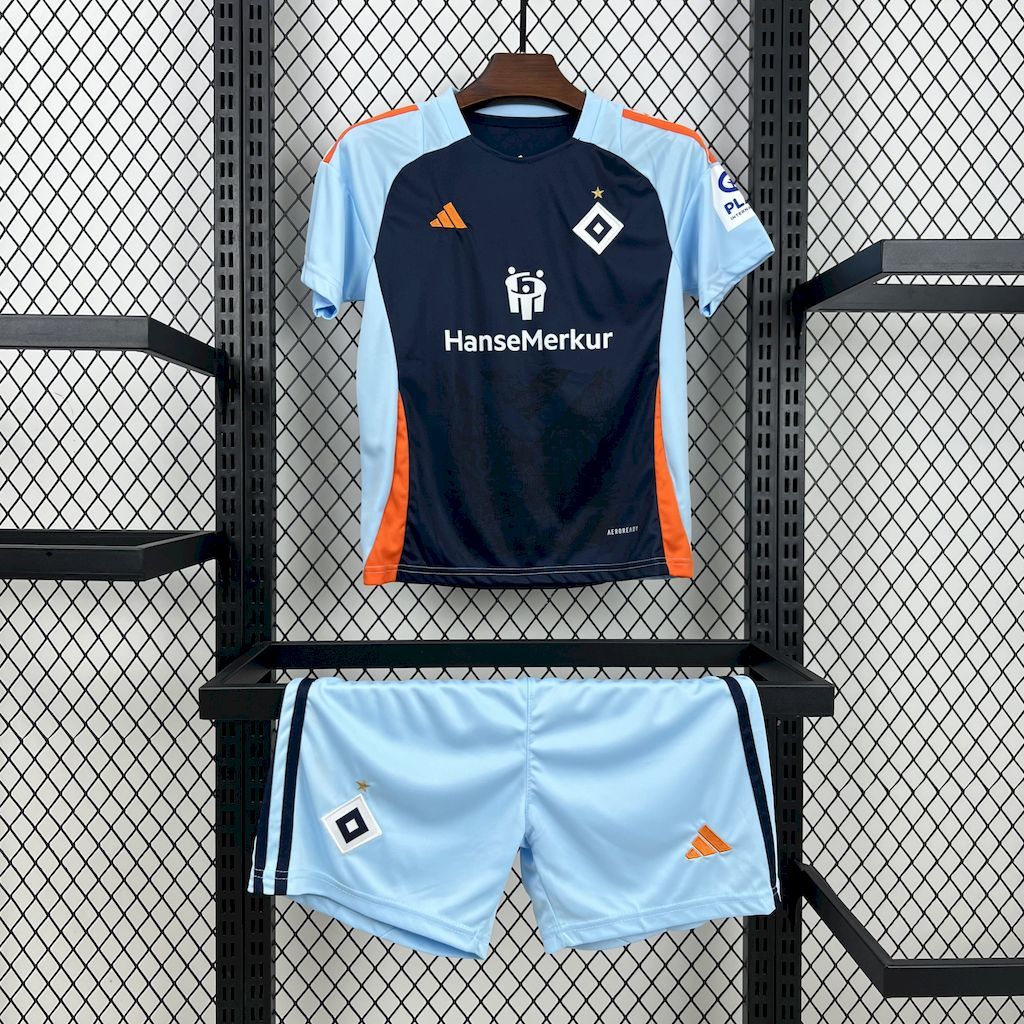 Hamburger SV 2024/25 Pre-Match Special Shirt Kids Kit