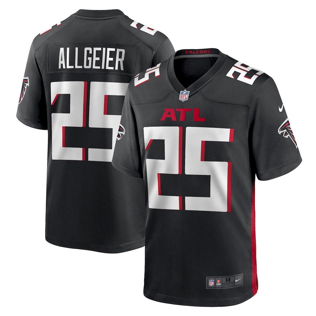 Mens Atlanta Falcons Tyler Allgeier Nike Black Player Game Jersey.jpg