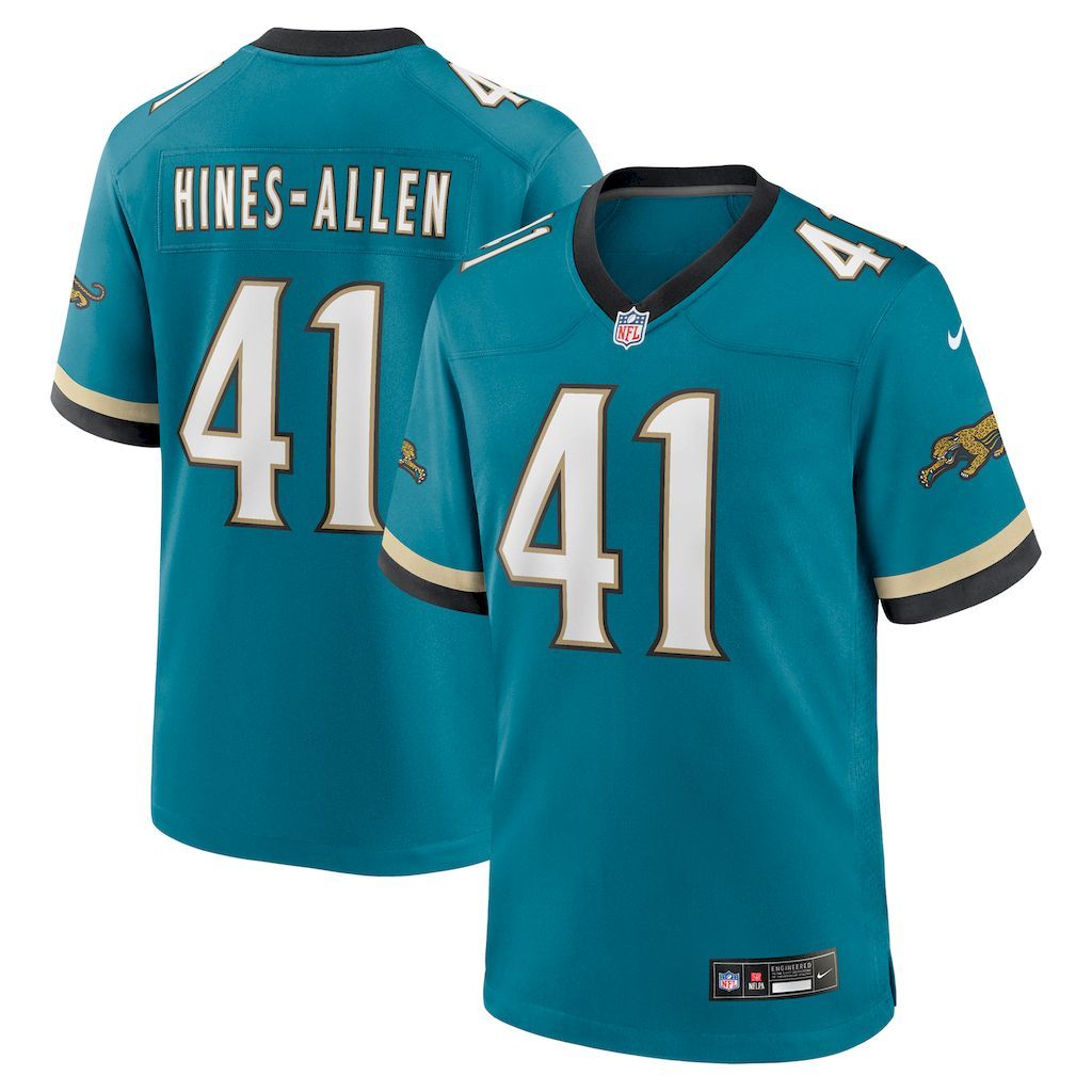 Mens Jacksonville Jaguars Josh Hines-Allen Nike Teal Prowler Thro.jpg