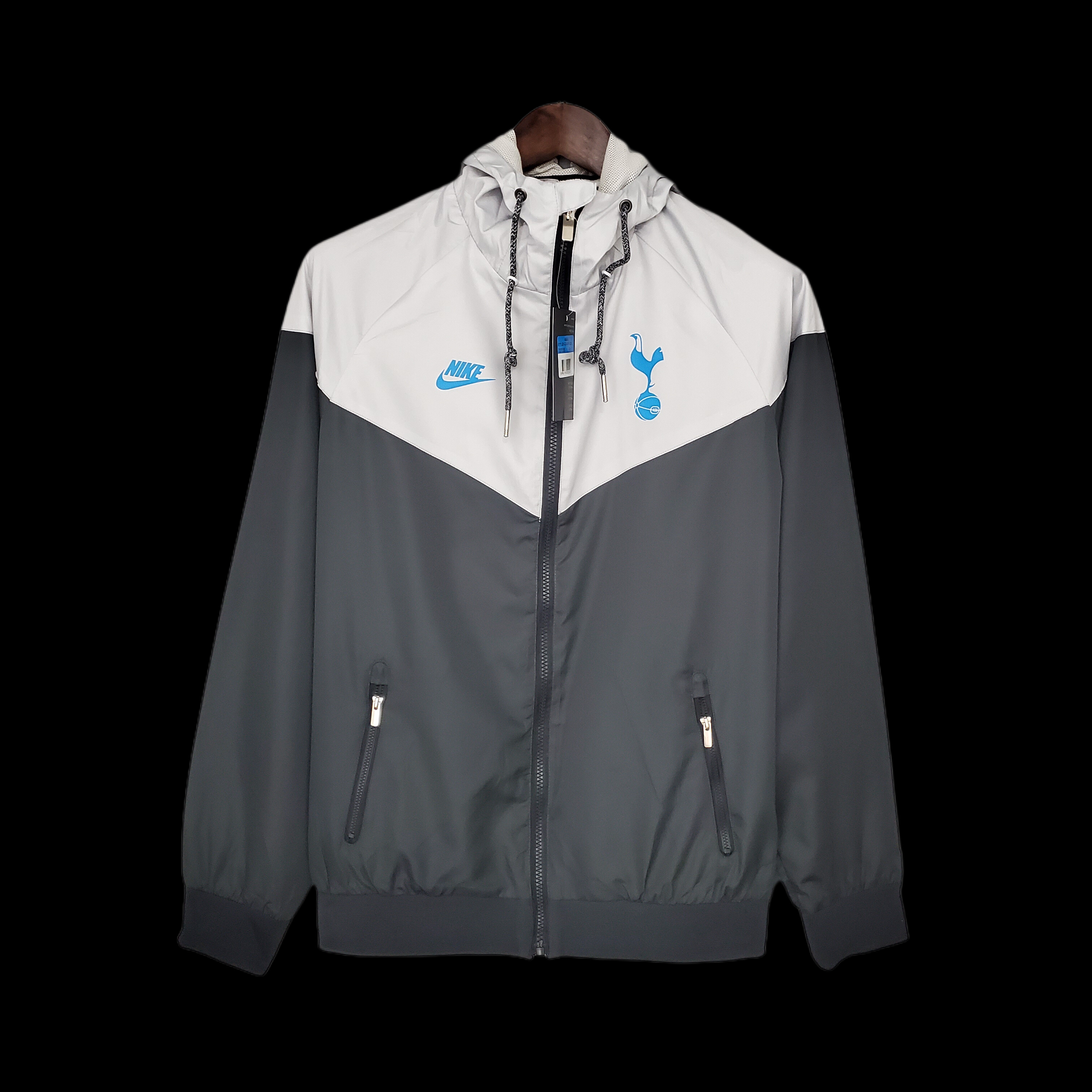 21/22 Windbreaker Tottenham Black Grey S-XXL