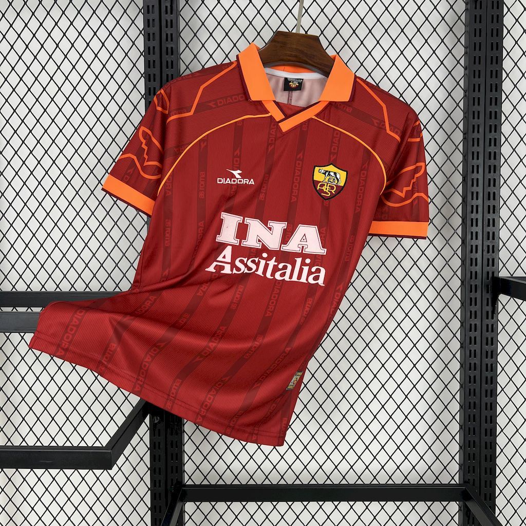 AS Roma 1999/00 Home Retro Jersey