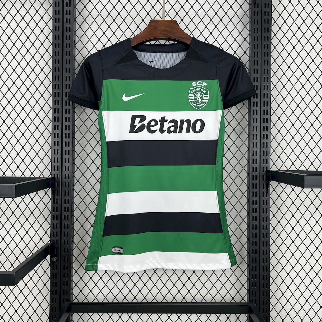 Sporting CP 2024/25 Home Womens Jersey S-XXL