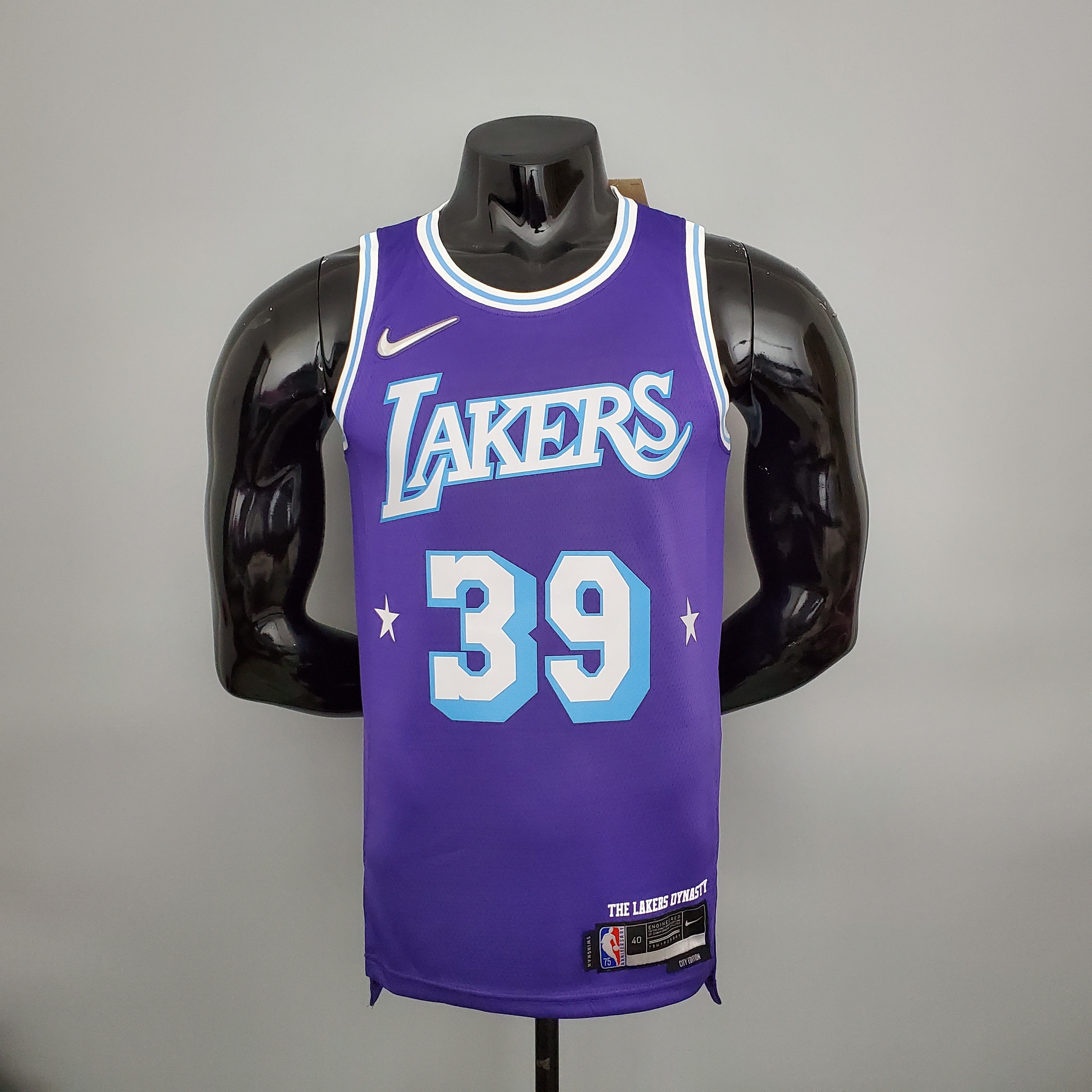 2022 75th Anniversary Howard #39 Lakers City Edition Purple NBA Jersey S-XXL