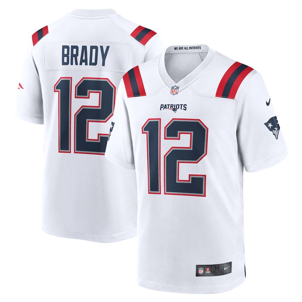 Mens New England Patriots Tom Brady Nike White Retired Game Jerse.jpg